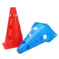 thumbnail image 3 of Sport Training Traffic Cone, Eye-catching Portable Basketball Training Cone Durable  For Field Activity, 3 of 8
