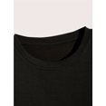 thumbnail image 3 of [1 Pce T-Shirt à Imprimé Graphique] 1 Pce T-Shirt Graphique Hellstar, T-Shirt en Coton à Col Rond Décontracté, Haut Ample en Tricot d'Été avec Imprimé Géométrique, Longueur Régulière - Mode Femme, 3 of 6