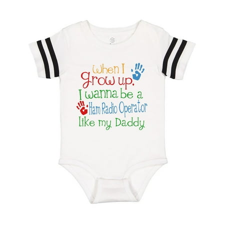 

Inktastic Ham Radio Operator like Daddy Gift Baby Boy or Baby Girl Bodysuit