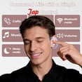 thumbnail image 6 of Sleep Earbuds 6.0 in Ear, 2026 Mini Sleep Headphones with Sleep and APP, Sleepbuds for Side Sleepers, 48H Playtime Sleep Earphones with Personal /Small Earplugs, Rose, 6 of 6