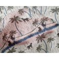 thumbnail image 4 of oneOone Silk Tabby Fabric Tree|Leopard & Monkey Ikat Decor Fabric Printed BTY 42 Inch Wide, 4 of 4