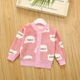 thumbnail image 4 of BULLPIANO Toddler Baby Kids Girl Winter Warm Sweater Outwear Cardigan Coat for 1-3 Years, 4 of 11