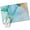 Teal Green Yellow, variant on 2x3 Ft Entryway Area Rug, Teal Marble Kitchen Rug Runner Washable Floor Mat, Modern Abstract Luxury Ink Painting Non Slip Indoor Door Mat Throw Carpet for Bathroom Living Room Bedroom