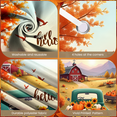 thumbnail image 5 of Decorative Design Fall Banner Pumpkin Farmhouse Autumn Theme for Seasonal Decor Thanksgiving Celebration Harvest Festival, 5 of 9