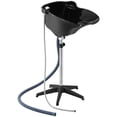 thumbnail image 1 of STAWAY Portable Shampoo Bowl with Adjustable Shower Head & Drain Hose - Lightweight Salon Sink for Home & Professional Use - Comfortable & Stable Design, 1 of 9