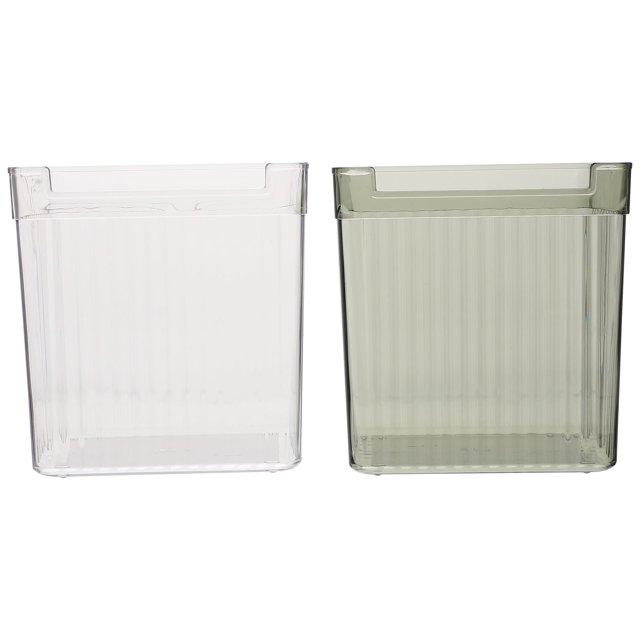 Caja de almacenamiento para refrigerador, contenedor de alimentos, plástico, bandeja para guardar huevos, 2 unidades