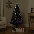 thumbnail image 4 of Northlight Pre-Lit Fiber Optic Pine Artificial Christmas Tree with Candles - 4' - Multi Lights, 4 of 5