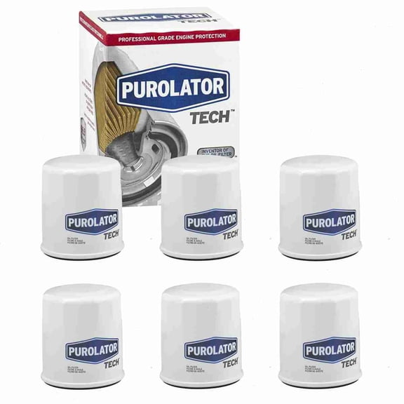 6 pc Purolator TECH TL14612 Engine Oil Filters for 0-986-452-007 0000-23-0370 0222-14-300 0222-23-420-A and more Fits select: 1998-2023 NISSAN ALTIMA, 1997-2023 HONDA CR-V