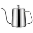 thumbnail image 1 of Stainless Steel Gooseneck Pour Over Coffee Kettle Tea Pot with Lid, 1 of 8
