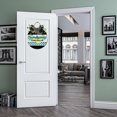 thumbnail image 3 of Fresh Squeezed Lemonade Sign Front Door Porch Decorations, Round Rustic Wood Hanging Sign for Farmhouse Porch Outdoor Home Holiday Front Door Sign Decor, 3 of 7