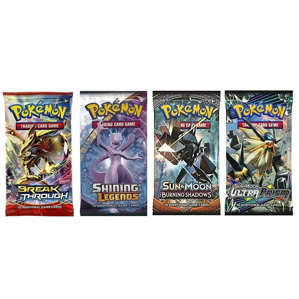 Pokemon TCG Random Booster Packs Cards, Pack of 4 - Walmart.com