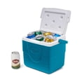 thumbnail image 2 of Coleman Chiller 9 QT Portable Hard-Sided Ice Chest Cooler, Deep Ocean, 2 of 6
