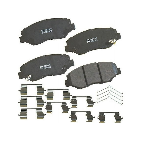 Front Brake Pad Set - Compatible with 2003 - 2017 Honda Accord 2004 2005 2006 2007 2008 2009 2010 2011 2012 2013 2014 2015 2016