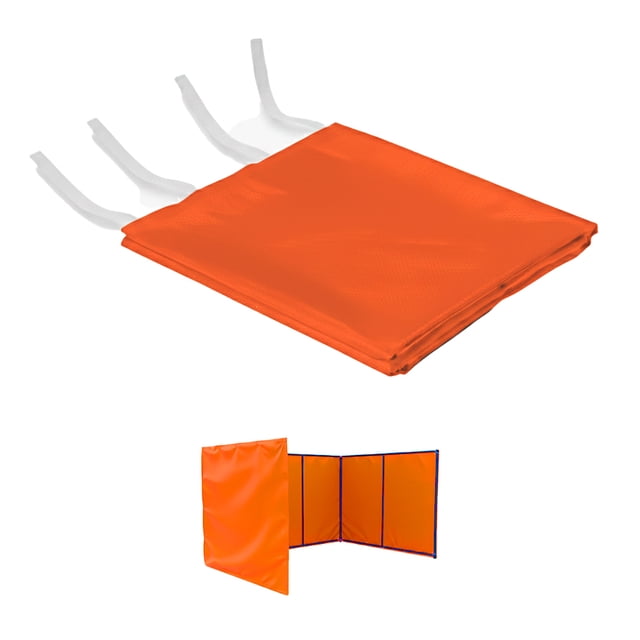 Laterales para toldo ilios innova 3x3 naranja calibre 210D (sin estructura)