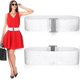 thumbnail image 1 of Wide Elasticated Waist Belt Vintage Stretch Elastic Belt Retro Stretchy Wide Belt Cinch Belt, Black, 1 of 5