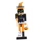 thumbnail image 4 of Cascanueces de Halloween Figura Decorativa Adorno de Mesa Títere de Madera Muñeco Tradicional con Acabado Detallado Adecuado para Estanterías Y Fiesta Gato, 4 of 9