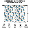 thumbnail image 2 of Blackout Kids Curtains,Skateboarding Dinosaur Pattern Childrens Insulated Curtains Set Of 2,Bedroom Essentials,Toddler Room Decor 42"x63", 2 of 5