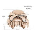 thumbnail image 2 of Pinza para el pelo, pinza grande para el pelo, pinzas con lazo, pinzas para el pelo largo, accesorios para peinar el cabello, 2 of 7