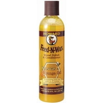 Howard Feed-N-Wax Carnauba Wax Beeswax and Orange Oil Wood Polish & Conditioner, 8 oz