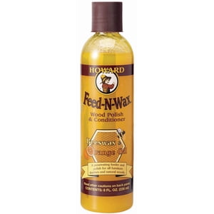 Howard Feed-N-Wax Wood Polish & Conditioner, 8 oz