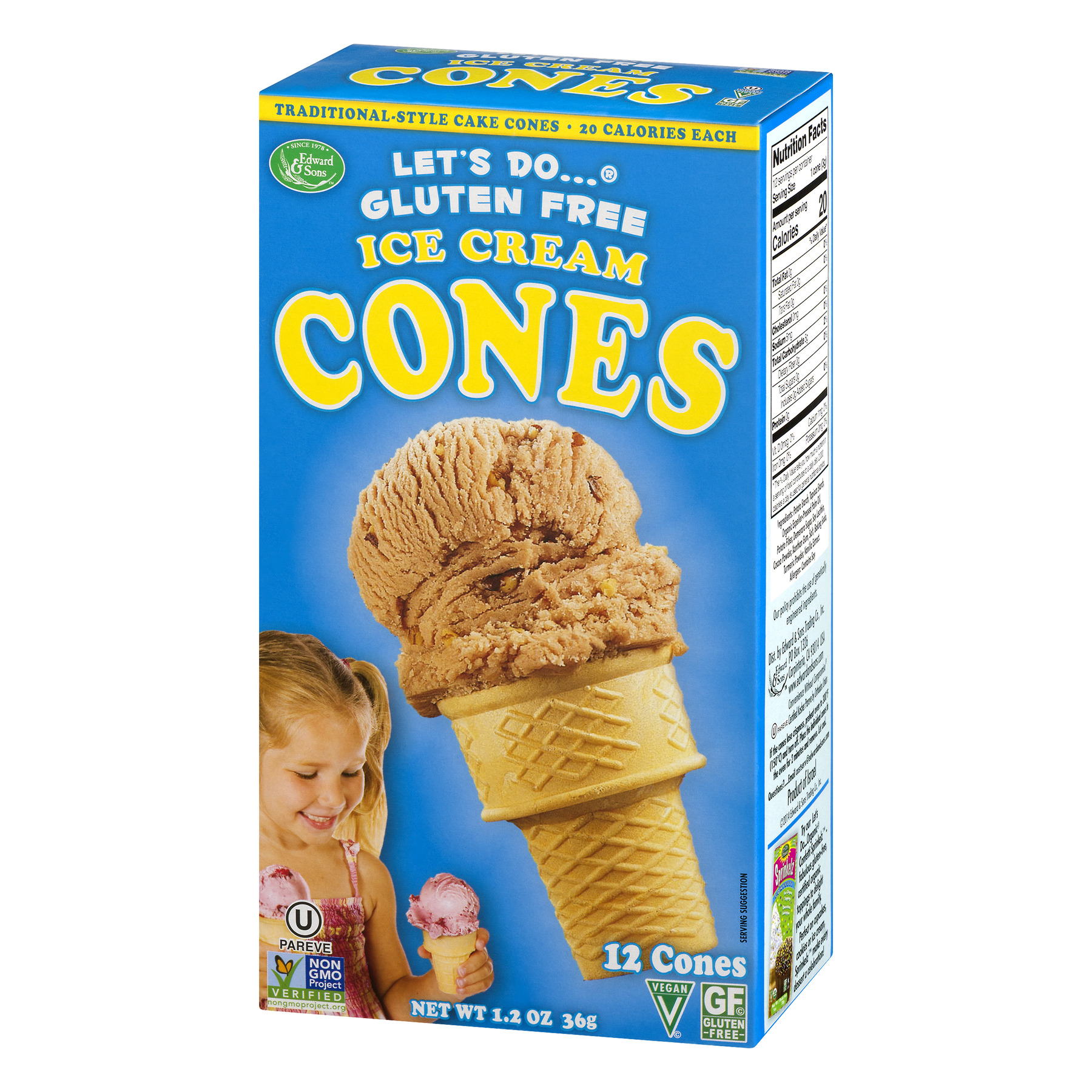 calories in a sugar cone