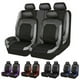 thumbnail image 3 of Funda de asiento de coche con costura tipo sándwich de cuero sintético y cuero artificial para Europa y Oriente Medio, 3 of 4
