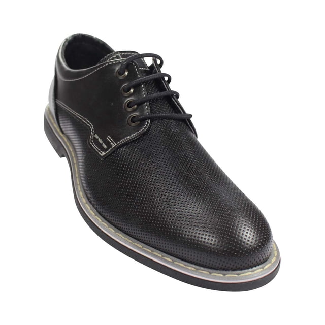 Zapatos casuales hombre Leon negro sintetico 20020g1 LEON 20020g1