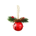 thumbnail image 2 of Honeeladyy Christmas Bell Ornaments, Christmas Tree Hanging Ornament, Jingle Bell Ornament Decor, Bell Ornaments for Christmas Tree, Xmas Bell with Mini Pine Cones and Red Berry, 2 of 6