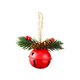thumbnail image 2 of Adorno Navideño Colgante con Campanillas de Viento | Color Liso con Cascabeles Transparentes | Acabado Inoxidable | 11 X 8 Cm | Material: Hierro | Paquete de 1, 2 of 6