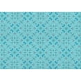 thumbnail image 1 of Ahgly Company Indoor Rectangle Patterned Dark Turquoise Green Area Rugs, 3' x 5', 1 of 6