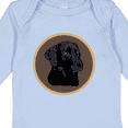 thumbnail image 4 of Inktastic Black Lab Dog Labrador Retriever Boys or Girls Long Sleeve Baby Bodysuit, 4 of 5
