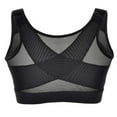 thumbnail image 5 of Women's Full Coverage Front Closure Wire Free Back Support Posture Bra, 5 of 10