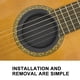 thumbnail image 4 of Accesorio para instrumentos musicales, retroalimentación de boca de guitarra de 86 mm, retroalimentación de guitarra, accesorio de guitarra Buster creado magistralmente, 4 of 8