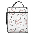 thumbnail image 5 of Athletic Sports Themed Lunch Box, Insulated Leakproof Cooler Bag - Reusable Meal Tote for Players and Fans of All Major Ball Sports, 5 of 6