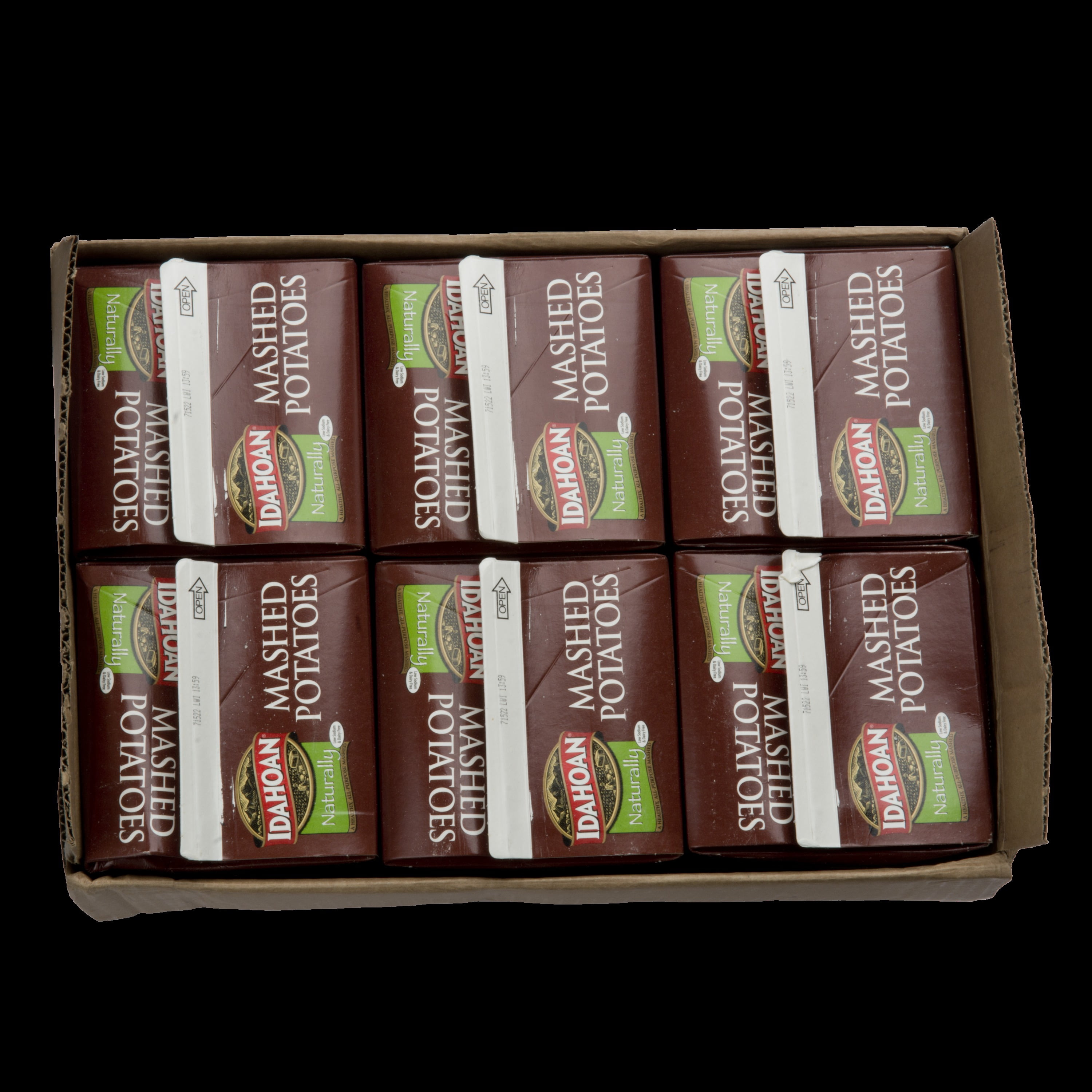 (Price/Case)Idahoan Foods 2970000316 Idahoan Naturally Mashed Low Sodium Carton--6 Ct/4.687 Lb.