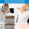 thumbnail image 2 of Dossier Extensible, Format Lettre, Dossier Mignon, Produit d'Archive Dossier d'Organisation, 2 of 5