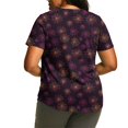 thumbnail image 4 of Axdhxbd Womens Plus Size Halloween Loose Casual Short Sleeve Crew Neck T-Shirts Cute Halloween Graphic Tees Fashion Holiday Party Tops M-5XL, 4 of 6