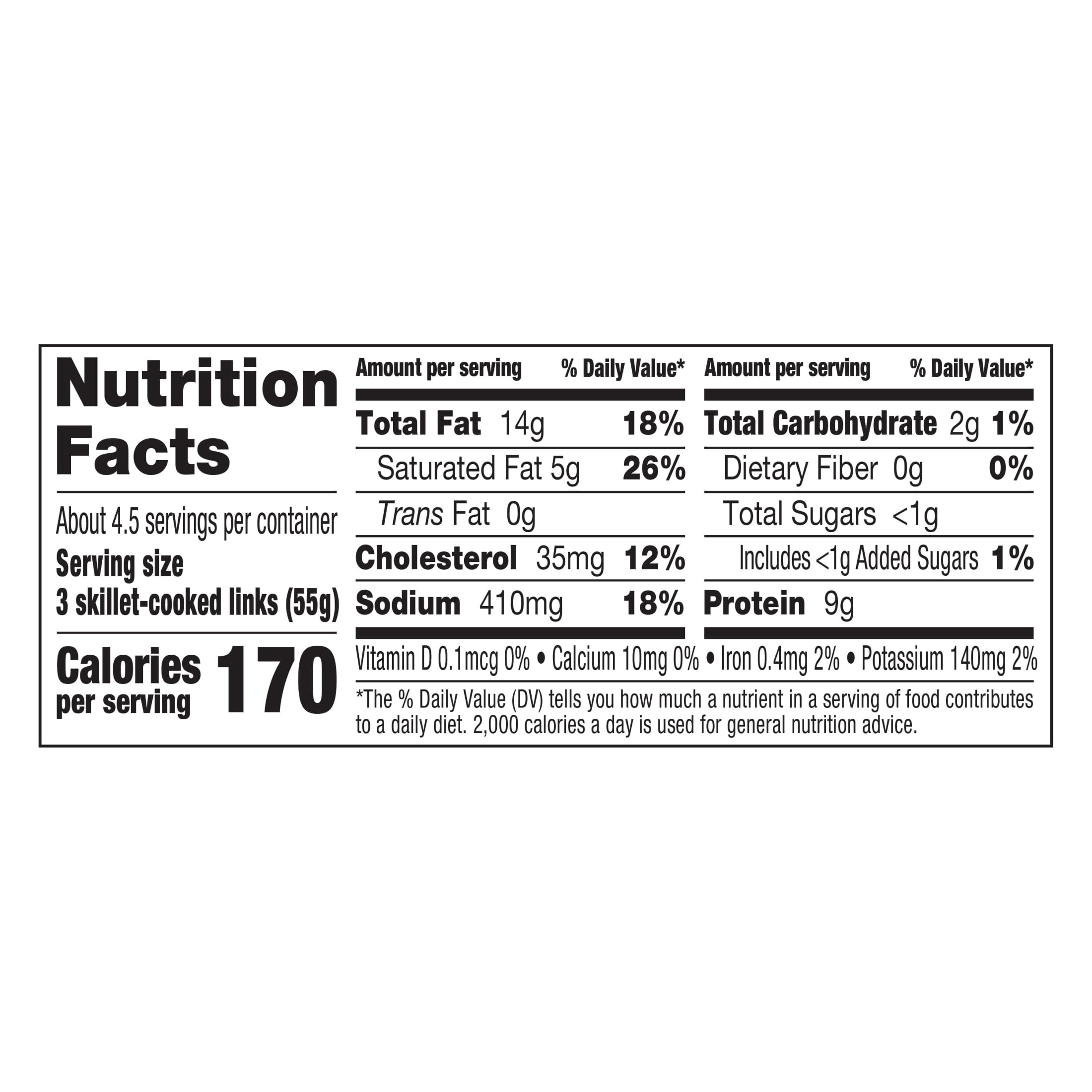 Johnsonville Original Breakfast Sausage, 14 Links, 12 oz (Fresh)