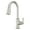 Stainless Steel, variant on Pfister GT529-TDD Port Haven 1.8 GPM Single Hole Pull Down Kitchen Faucet - Nickel