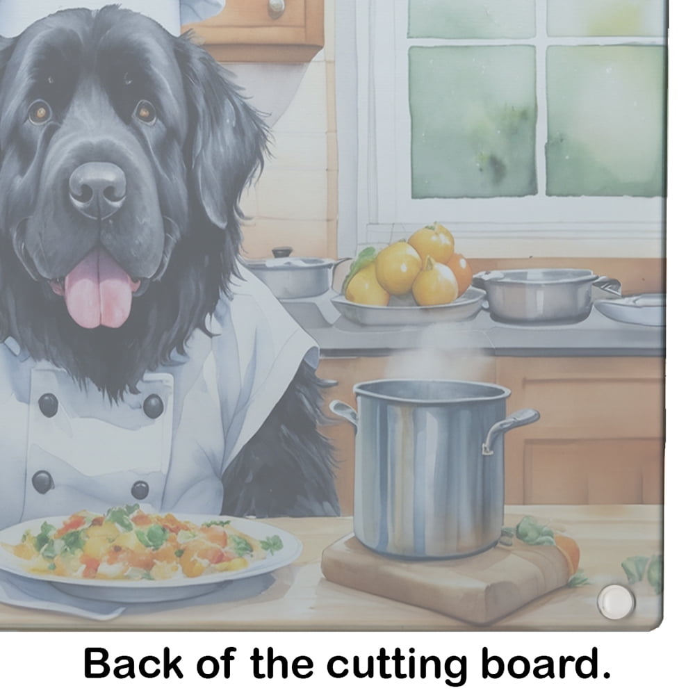 Newfoundland The Chef Glass Cutting Board 12 in x 15 in