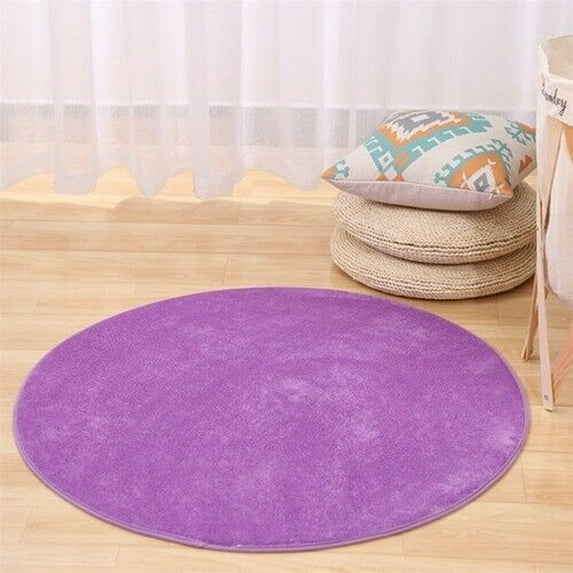 SAYFUT Memory Foam Chair Mat Area Rug Bedroom Rugs Mats Doormat Big Round Carpet