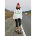 thumbnail image 2 of Cartoon Cow And Milkmaid Hoodie Women -Image by Shutterstock, Female Medium, 2 of 4