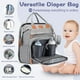 thumbnail image 3 of Mochila JOYCE Para Pañales con Cambiador Gris, 3 of 9
