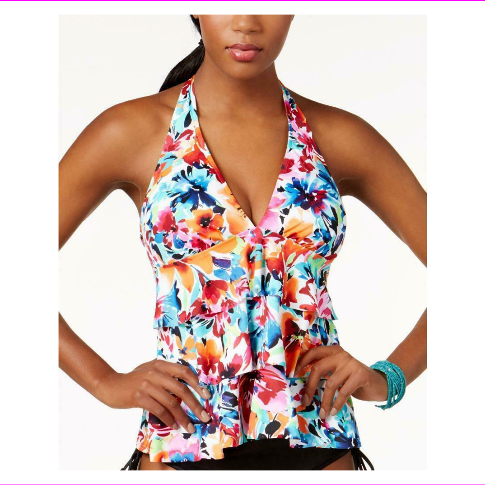 tankini top with bust support