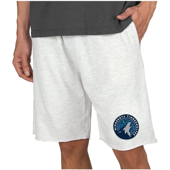 Men's Concepts Sport Cream Minnesota Timberwolves Mainstream Terry Shorts