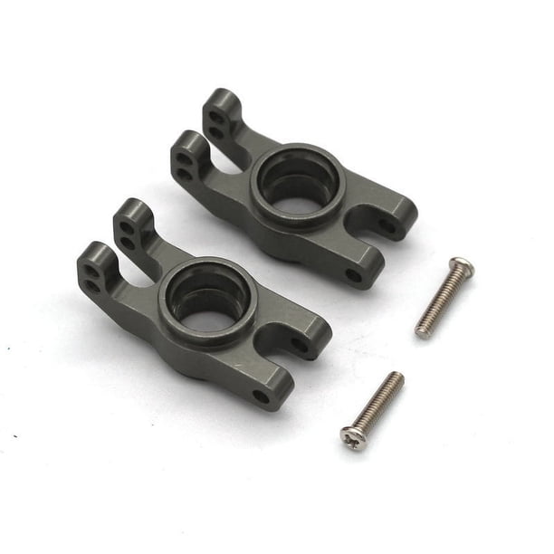 Bewildely RCGOFOLLOW-portador de buje trasero para coche teledirigido, pieza de coche resistente al desgaste, bujes traseros para 1/16 MJX H16 Kits de construcción modelo Titanio