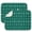 Green Christmas Tree, variant on Green Christmas Tree and Snow Pattern Dish Drying Mat for Kitchen 1 Pack, Ultra Absorbent Microfiber Dishes Drainer Mats,16x18in(41x46cm)
