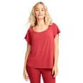 thumbnail image 1 of Jockey Women's EverActive Oversized Tee, 1 of 6