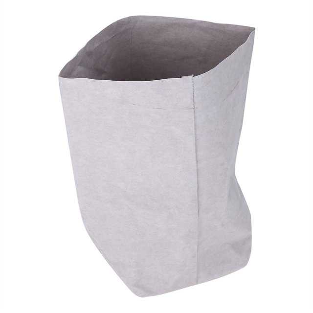 Bolsa de papel Kraft lavable, macetas de flores y plantas, cestas de almacenamiento para el hogar, contenedor organizador de 15x15cm
