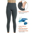 thumbnail image 2 of 3-Pack Women's High Waist Yoga Leggings with Two Side Pockets Sports Legging Pants, 2 of 8